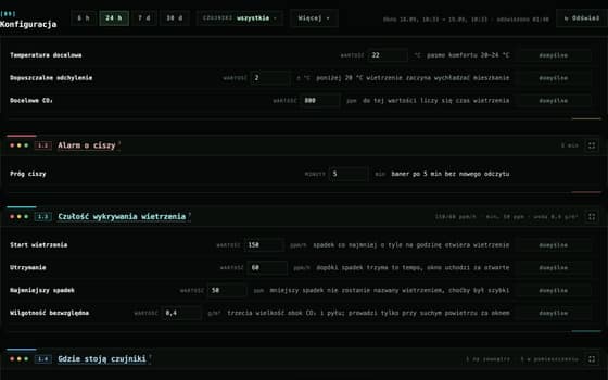 The HomeStats configuration page
